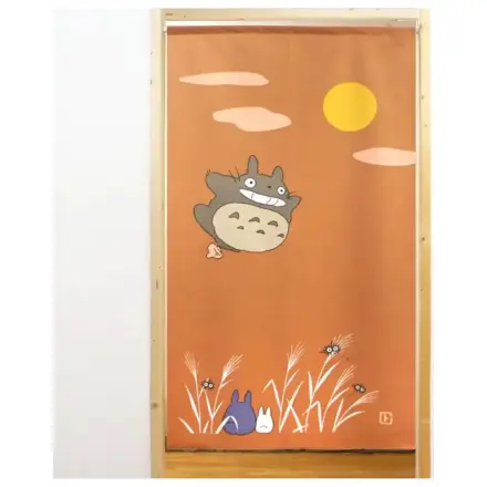 My Neighbor Totoro Noren zavesa Together under the moon fotografija izdelka