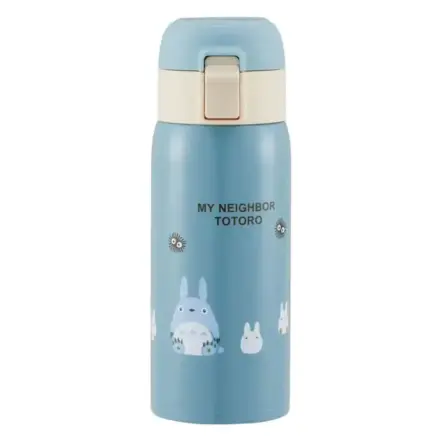 My Neighbor Totoro steklenica za vodo na en pritisk s podlogo modra 350ml fotografija izdelka
