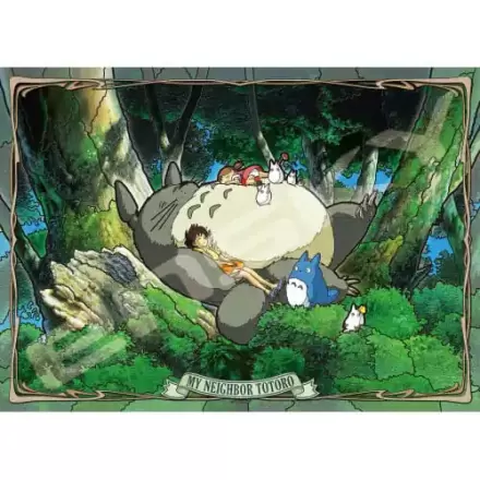 My Neighbor Totoro Sestavljanka Vitražno steklo Dremež s Totoro (500 kosov) termékfotója