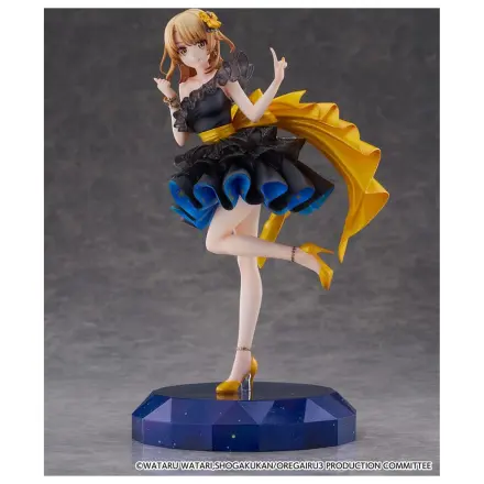 My Youth Romantic Comedy Is Wrong As I Expected. Final SHIBUYA SCRAMBLE FIGURE PVC kip 1/7 Iroha Isshiki Starry Dress Ver. 24 cm fotografija izdelka