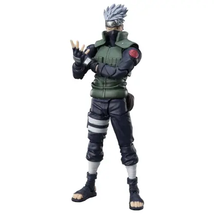 Naruto S.H.Figuarts akcijska figura Kakashi Hatake -The famed Sharingan Hero- 16 cm fotografija izdelka