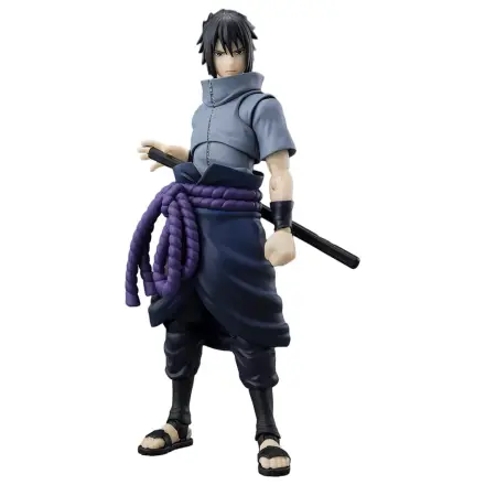 Naruto S.H.Figuarts akcijska figura Sasuke Uchiha Solitary Shinobi 15 cm fotografija izdelka