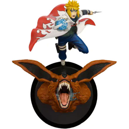 Naruto Shippuden PVC kip 1/8 Minato Namikaze proti Nine Tailed Fox 41 cm termékfotója