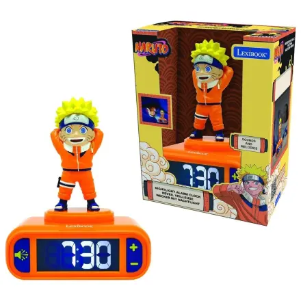 Naruto Shippuden digitalna budilka s 3D nočno lučko fotografija izdelka