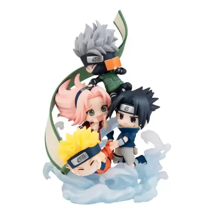 Naruto Shippuden FigUnity PVC Mini Kip Zberite se tukaj, Team 7 13 cm (z darilom) termékfotója