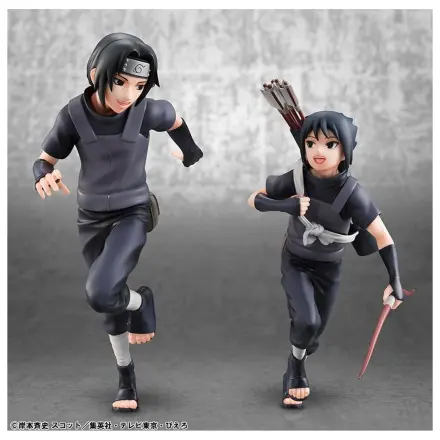 Naruto Shippuden G.E.M. Series PVC figurice, 2-paket Itachi Uchiha & Sasuke fotografija izdelka
