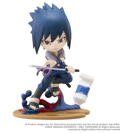 Naruto Shippuden PalVerse Pale PVC figura Sasuke Uchiha 12 cm fotografija izdelka