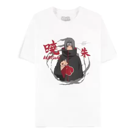 Naruto Shippuden majica Itachi Uchiha bela fotografija izdelka