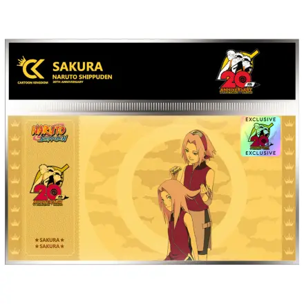 Naruto Shippuden Sakura Zlata Vstopnica 20. Obletnica fotografija izdelka