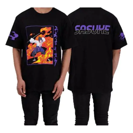 Naruto Shippuden Sasuke plamen t-shirt / majica termékfotója