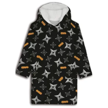 Naruto Shuriken Adult Wearable Plush Fleece odeja poncho fotografija izdelka