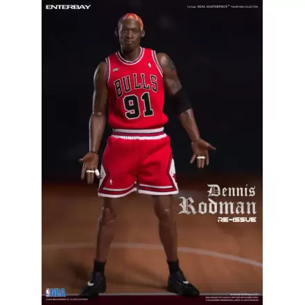 NBA Collection Real Masterpiece akcijska figura 1/6 Dennis Rodman Limited Retro Edition 33 cm termékfotója