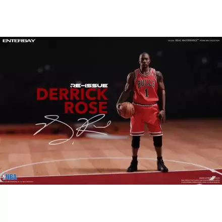 NBA Collection Real Masterpiece akcijska figura 1/6 Derrick Rose Limited Retro Edition 30 cm termékfotója