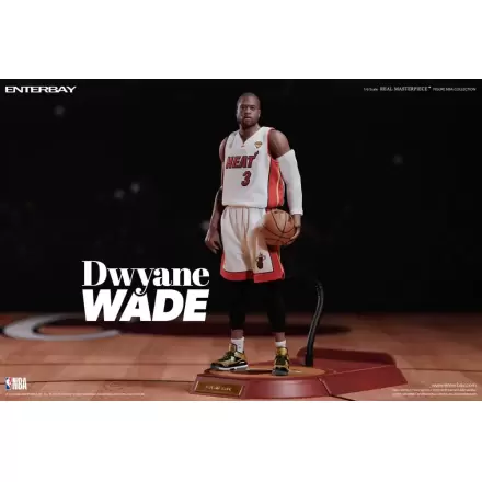 NBA Collection Real Masterpiece akcijska figura 1/6 Dwyane Wade 30 cm termékfotója