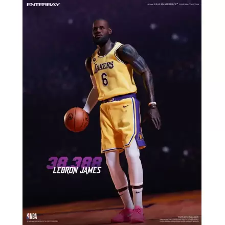 NBA Collection Real Masterpiece akcijska figura 1/6 Lebron James Special Edition 30 cm termékfotója