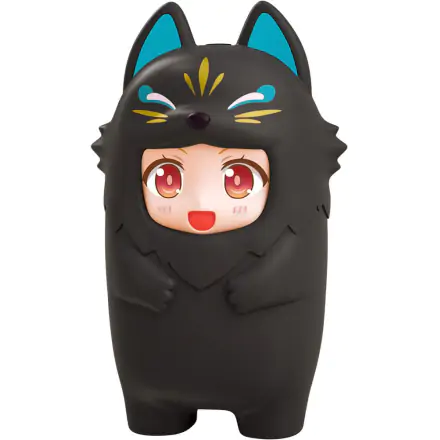 Nendoroid More etui za dele obraza Kigurumi za figure Nendoroid Black Kitsune 10 cm termékfotója