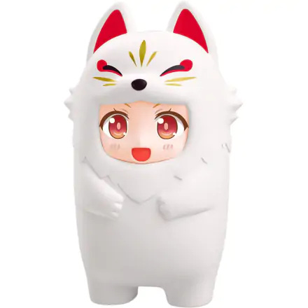 Nendoroid More Etui za obrazne dele Kigurumi za Nendoroid figure White Kitsune 10 cm termékfotója