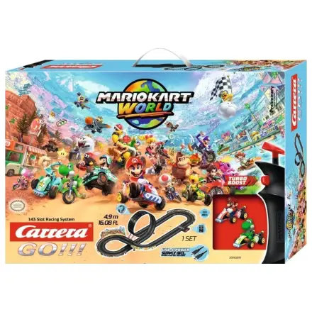 Nintendo Mario Kart Carrera GO!!! Set dirkalnih stez Mario Kart World fotografija izdelka