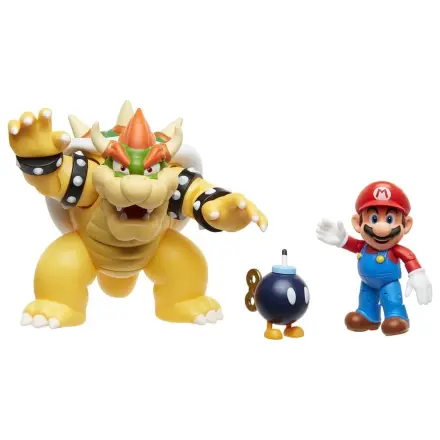 Nintendo Super Mario Bowser proti Super Mario poseben komplet fotografija izdelka