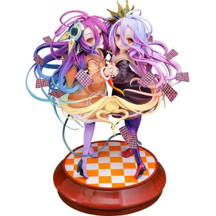 No Game No Life Kip 1/7 Shiro & Schwi 22 cm termékfotója