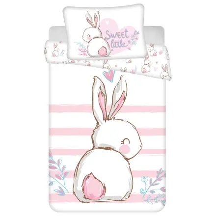 Bunny Sweet otroška, predšolska prevleka za odejo fotografija izdelka