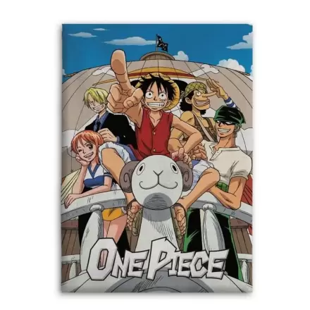 ONE PIECE Flanel odeja 110x150cm Straw Hat Crew termékfotója