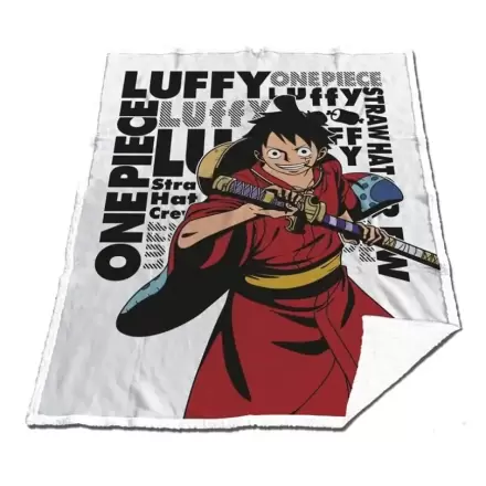 ONE PIECE Sherpa odeja 130x170cm Luffy 