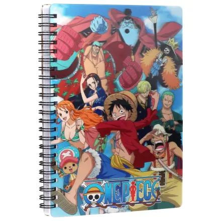 One Piece 3D Effect A5 skupina zvezkov 5 fotografija izdelka
