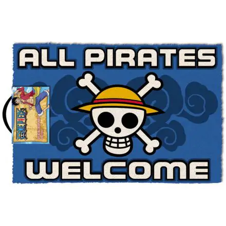 One Piece All Pirates Welcome predpražnik 60 x 40 cm fotografija izdelka
