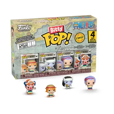 One Piece Bitty Funko POP! Vinyl Figurice, 4-paket Nami fotografija izdelka