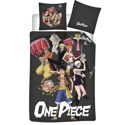 One Piece Crew posteljnina iz mikrovlaken 140x200 cm fotografija izdelka