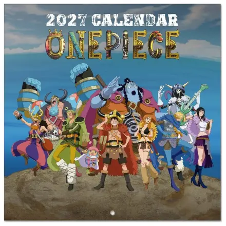 One Piece Stenski Koledar 2027 30 x 30 cm fotografija izdelka