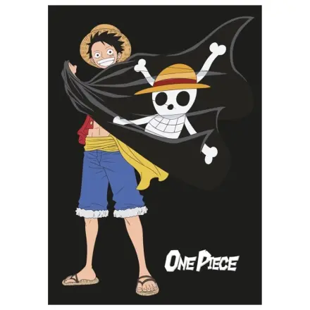One Piece Flanel odeja 110x150cm Luffy fotografija izdelka