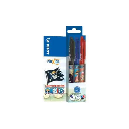 One Piece 3-Pack roller pisal FriXion Ball Limited Edition LE 0.7 fotografija izdelka