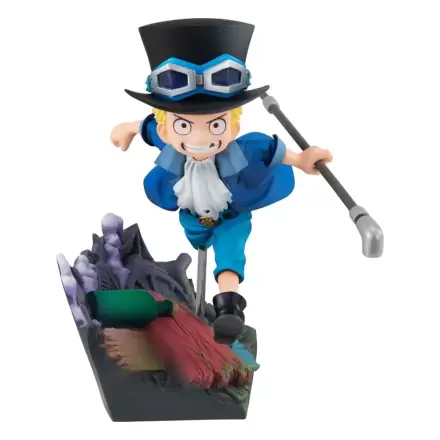 One Piece G.E.M. Series PVC Kip Sabo Run! Run! Run! 13 cm termékfotója