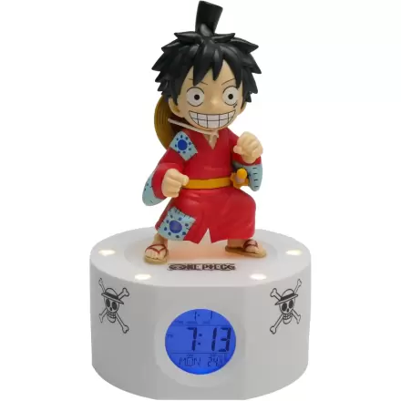 Budilka z lučko One Piece Luffy 18 cm fotografija izdelka