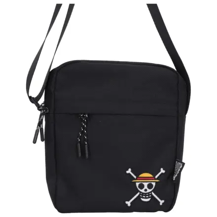 One Piece torba čez telo Luffy Jolly Roger (črna) 23 cm fotografija izdelka