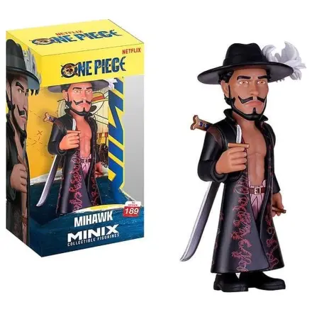 One Piece Mihawk Figurica Minix 12 cm fotografija izdelka