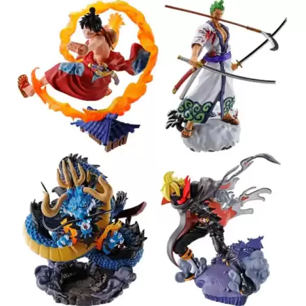 One Piece Petitrama PVC Mini Kip Logbox Re Birth Wano Kuni Vol. 1 Set 9 cm termékfotója