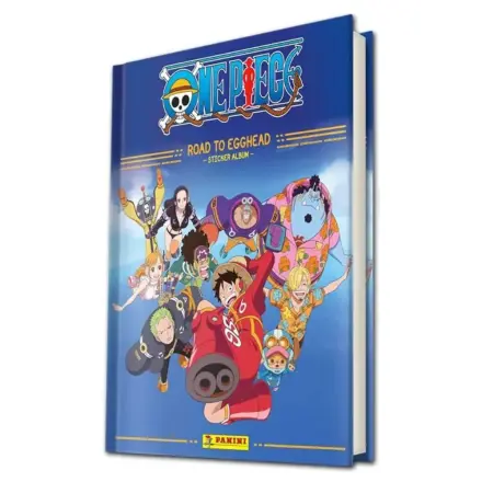 One Piece: Road to Egghead Kolekcija nalepk Trdo vezan album Nemška verzija fotografija izdelka