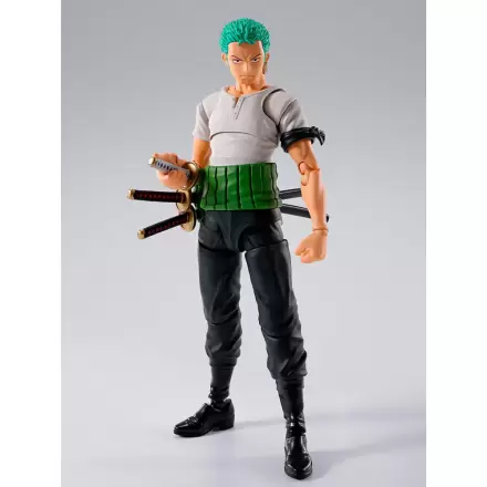 One Piece Roronoa Zoro Romance Dawn S.H Figuarts figura 15 cm termékfotója