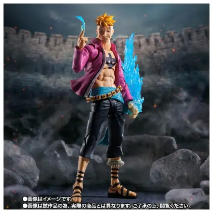 One Piece S.H.Figuarts akcijska figura Marco Marineford 17 cm fotografija izdelka
