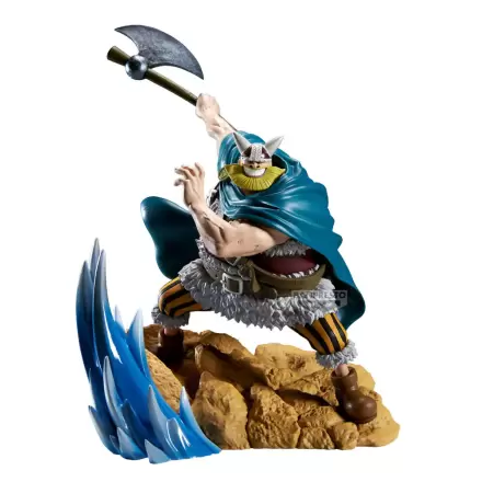 One Piece Senkozekkei Brogy figura 18 cm fotografija izdelka