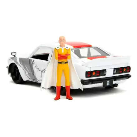 One Punch Man model iz tlačno litega materiala 1/24 1974 Mazda RX-3 termékfotója