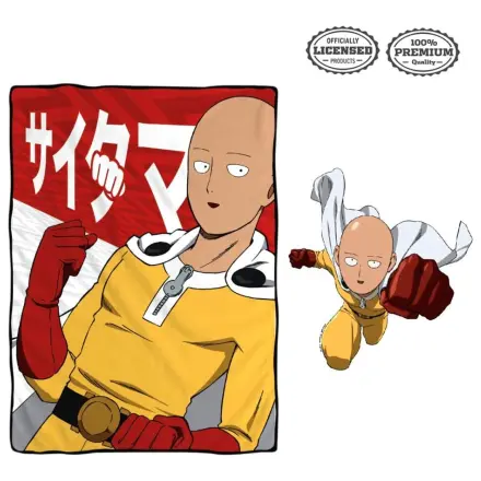 One Punch Man Saitama Odeja fotografija izdelka