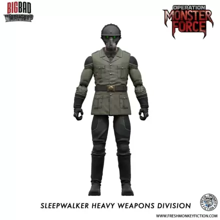 Operation: Monster Force akcijska figura 1/12 Sleepwalker Heavy Weapons Division 15 cm fotografija izdelka