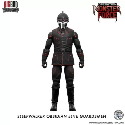 Operation: Monster Force akcijska figura 1/12 Sleepwalker Obsidian Elite Guardsmen 15 cm fotografija izdelka