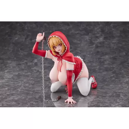 Original Character PVC Kip 1/5 Little Red Riding Hood And The Wolf Girl Little Red Riding Hood 21 cm fotografija izdelka