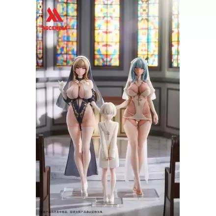 Original Character PVC kipa, 2 kosa v pakiranju, merilo 1/6, Lily Nun & Emily Nurse Illustration by Chowbie 26 cm fotografija izdelka