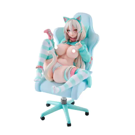 Original Character PVC 1/6 Nekomata Gamer Shiro 25 cmOriginalni lik PVC 1/6 Nekomata Gamer Shiro 25 cm fotografija izdelka